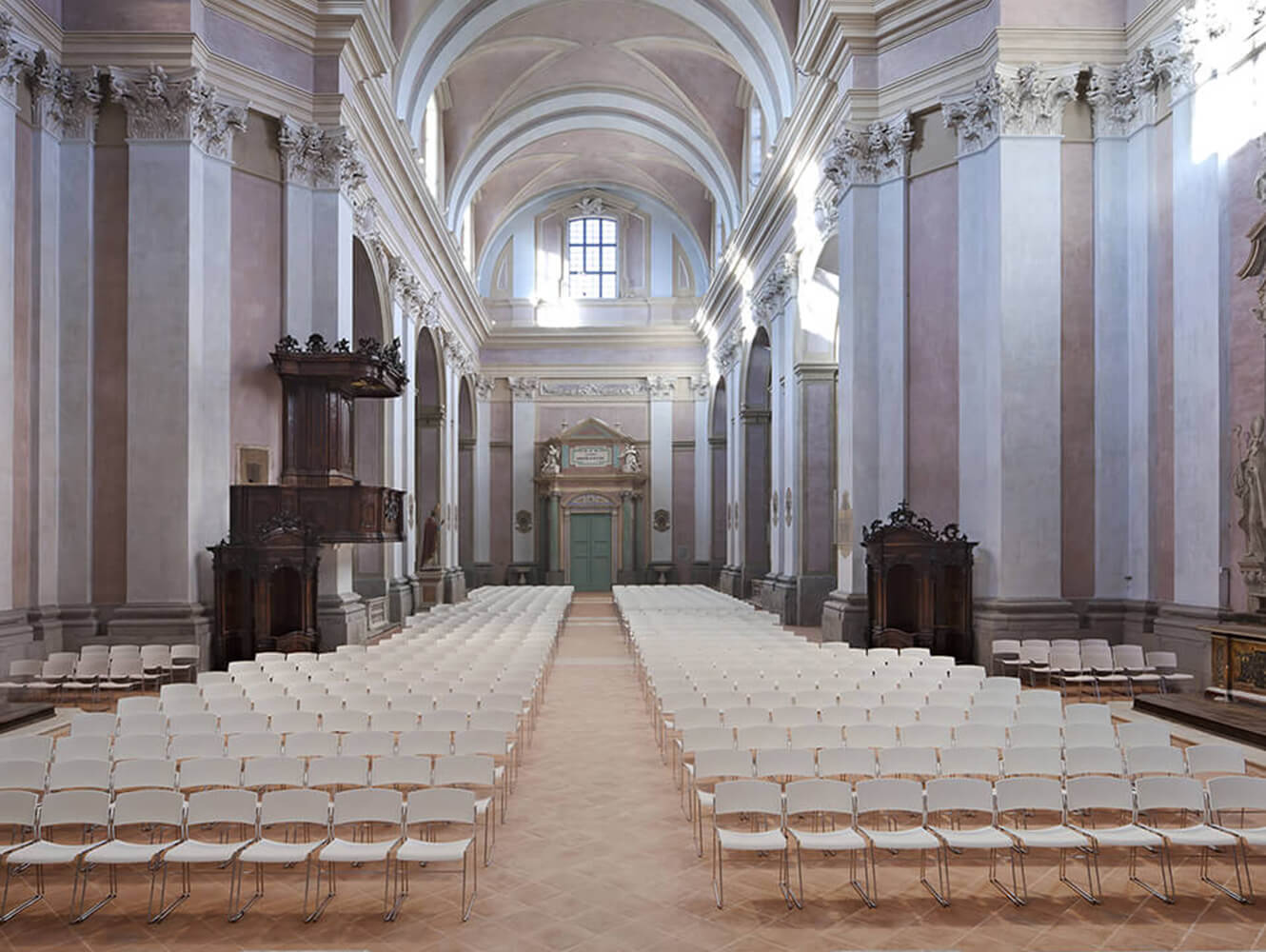 Chiesa di Sant'Agostino - Cesena - Zinia Chair by LAMM