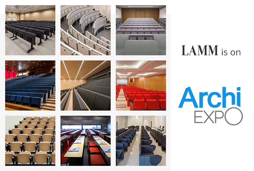 LAMM rinnova la sua partecipazione sul portale Archiexpo