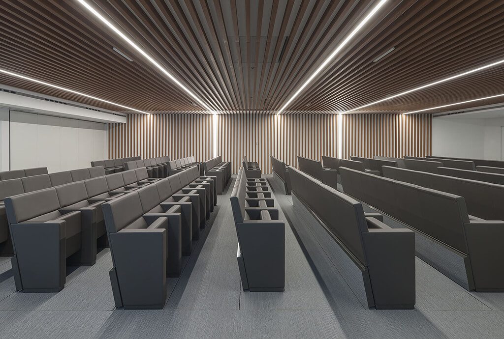 Astaldi chooses L213 on the Tycho retractable system for its new conference hall news