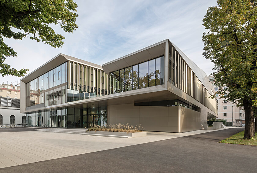 Poltrone L213 di LAMM per il Future Art Lab dell’mdw – Universität für Musik und darstellende Kunst Wien, appena inaugurato