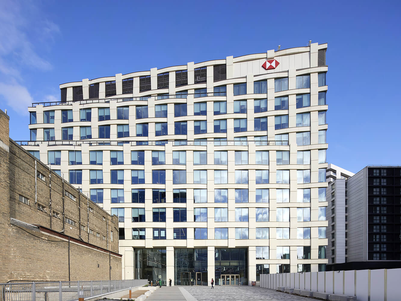 HSBC Birmingham ST12 study bench by LAMM