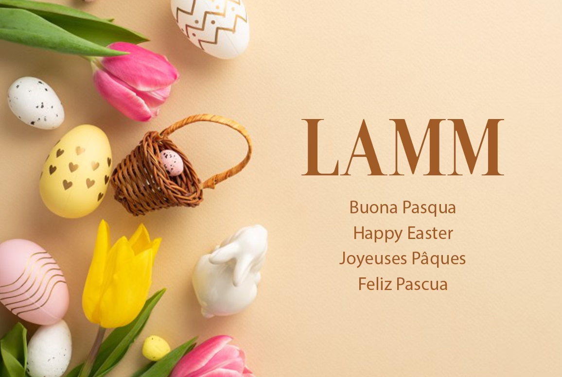 I nostri migliori auguri di buona Pasqua 2024