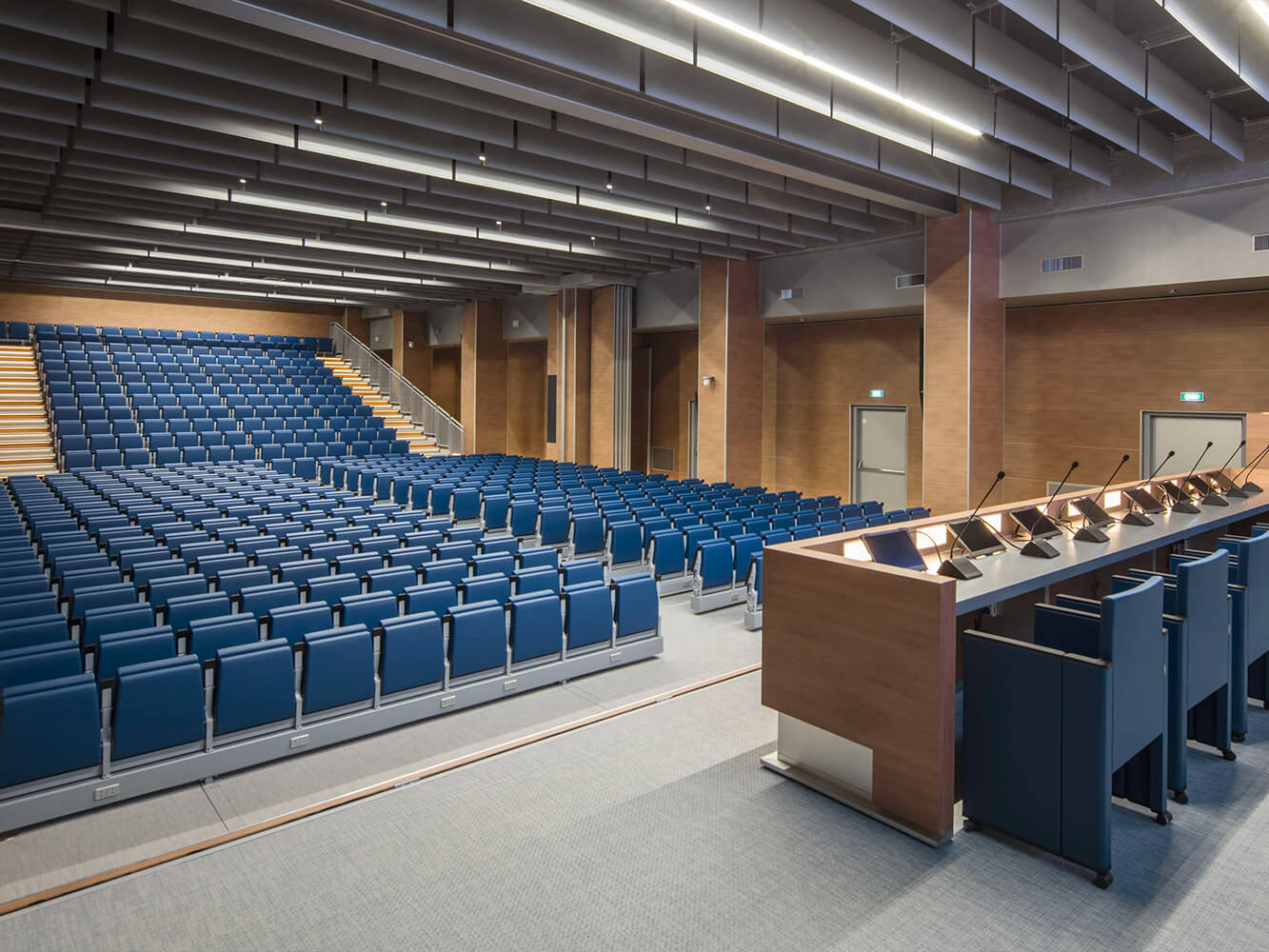 Politecnico di Milano – « Carlo De Carli » Great Hall – Milan, Italy