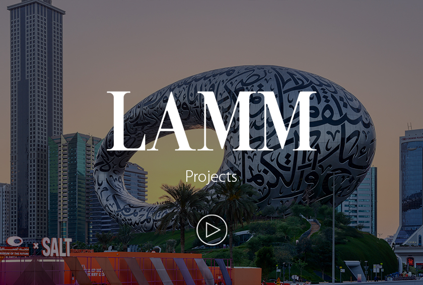 El diseño made in Italy de LAMM desembarca en Dubái y aporta su contribución en el proyecto fantasioso del Museum of the Future