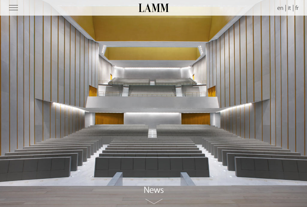 LAMM: the new web site is online