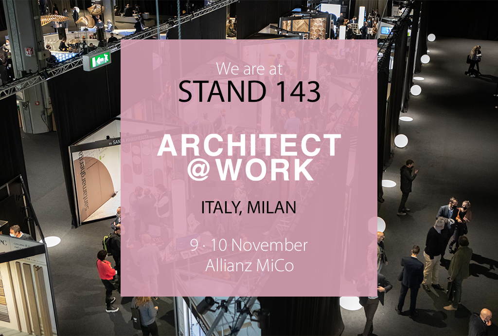 LAMM EN LA FERIA ARCHITECT@WORK 9-10 NOVIEMBRE – Allianz MiCo MILÁN