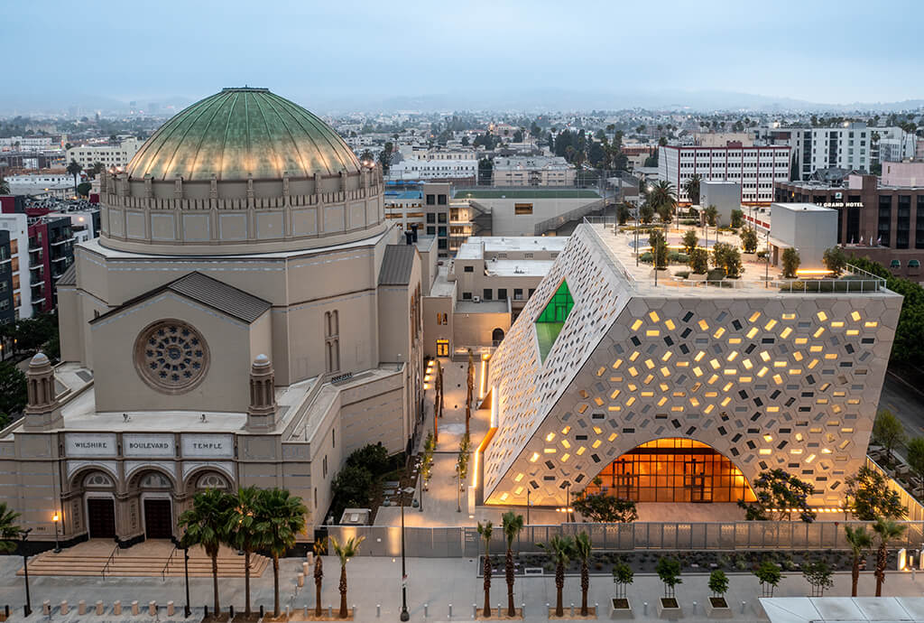 Los Angeles, HIT chairs by LAMM chosen for the Audrey Irmas Pavilion, the OMA pavilion celebrating the community spirit