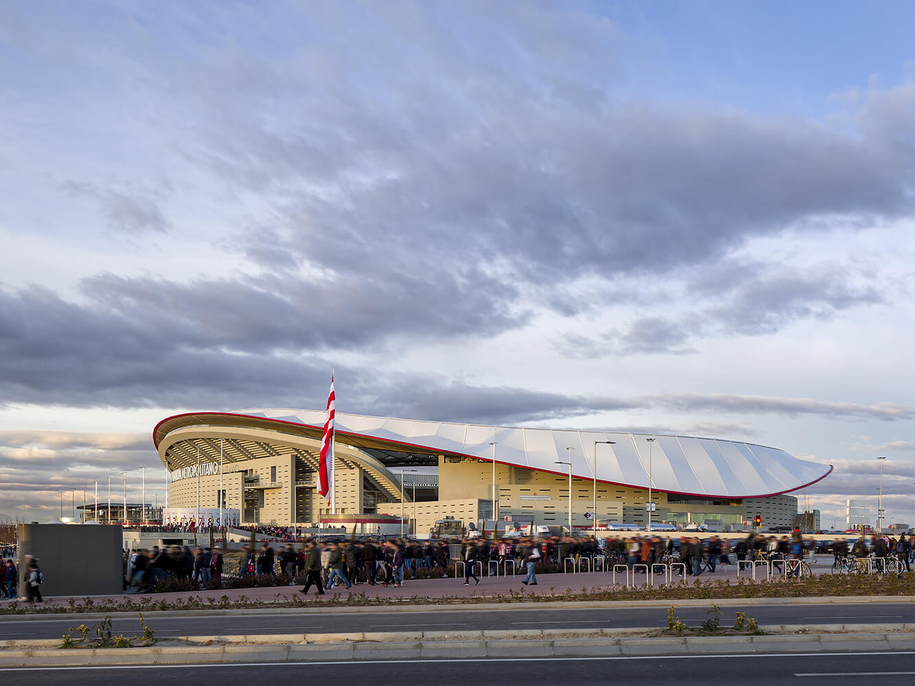 Civitas Metropolitano Stadium, Press Room – Madrid, Spain