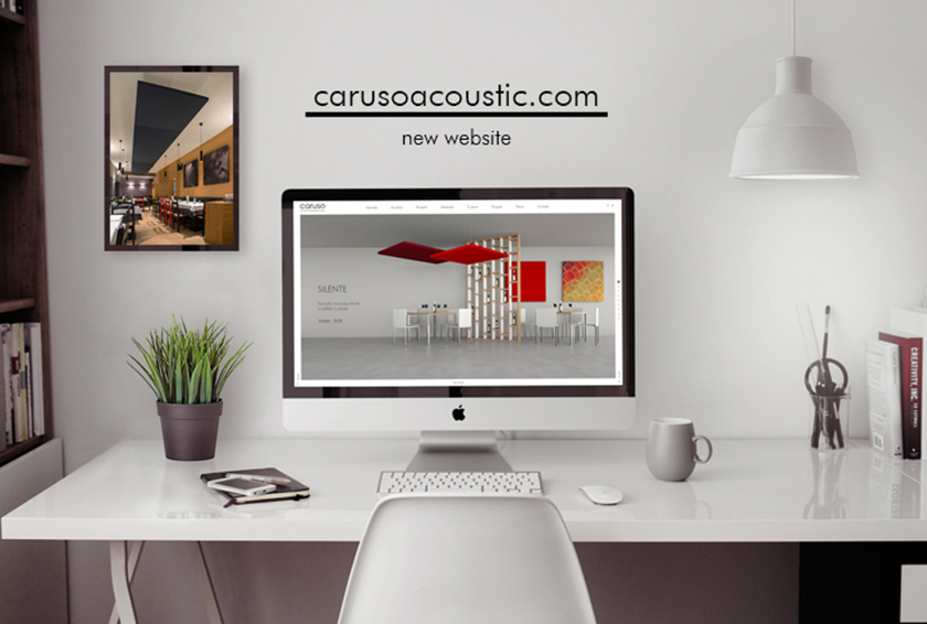 The new Caruso Acoustic website is online